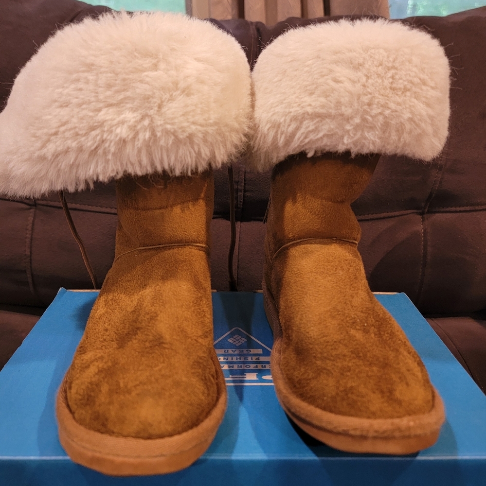 Sugar boots girls 12 tan